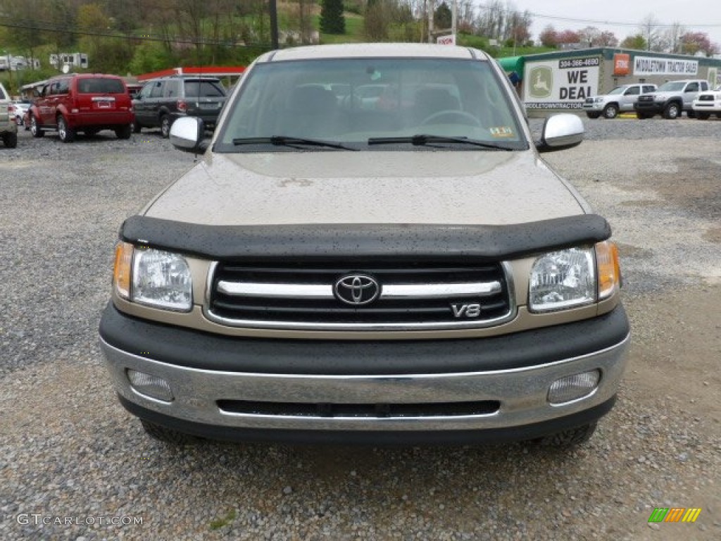 2002 Tundra SR5 TRD Access Cab 4x4 - Desert Sand / Oak photo #2