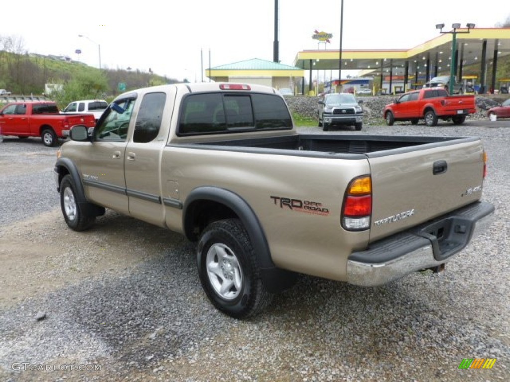 2002 Tundra SR5 TRD Access Cab 4x4 - Desert Sand / Oak photo #5