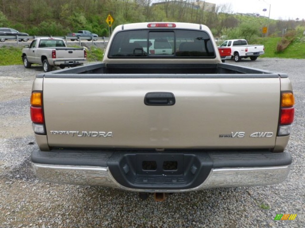 2002 Tundra SR5 TRD Access Cab 4x4 - Desert Sand / Oak photo #6