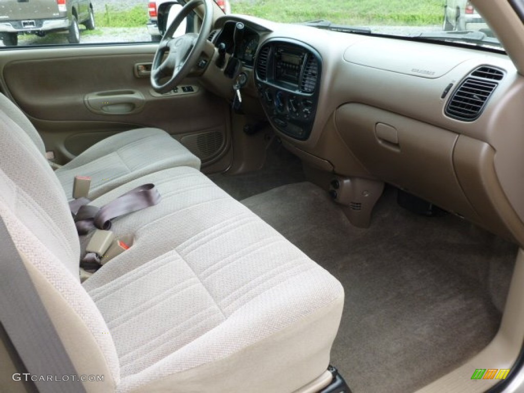 2002 Tundra SR5 TRD Access Cab 4x4 - Desert Sand / Oak photo #9