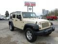 2011 Sahara Tan Jeep Wrangler Unlimited Rubicon 4x4  photo #1