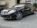 2008 Black Mercedes-Benz S 63 AMG Sedan  photo #3