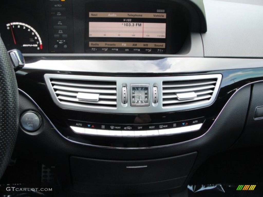 2008 S 63 AMG Sedan - Black / Black photo #16