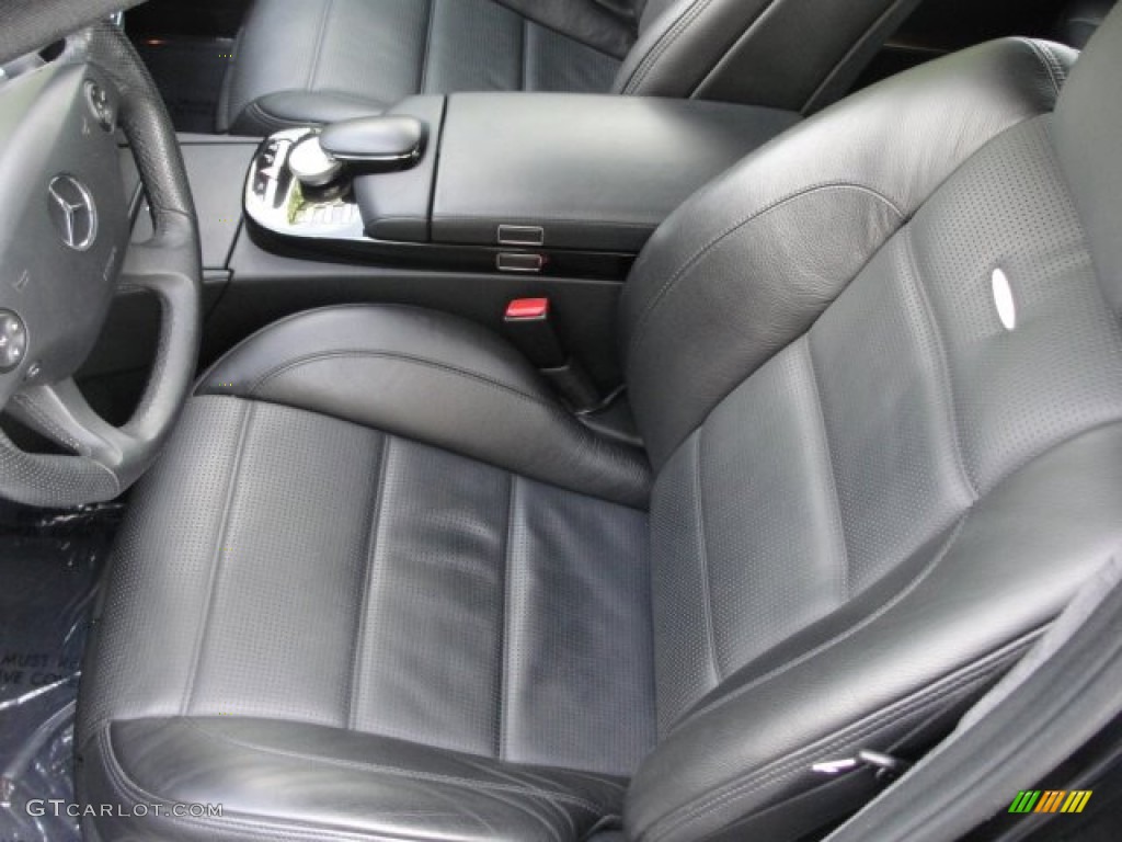 2008 S 63 AMG Sedan - Black / Black photo #21