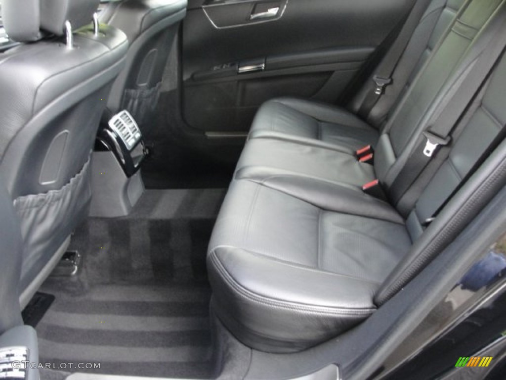 2008 S 63 AMG Sedan - Black / Black photo #23
