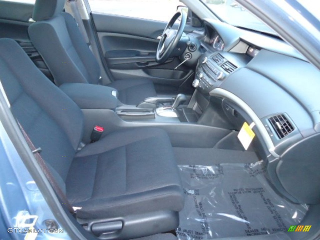 2012 Accord LX Sedan - Celestial Blue Metallic / Black photo #19