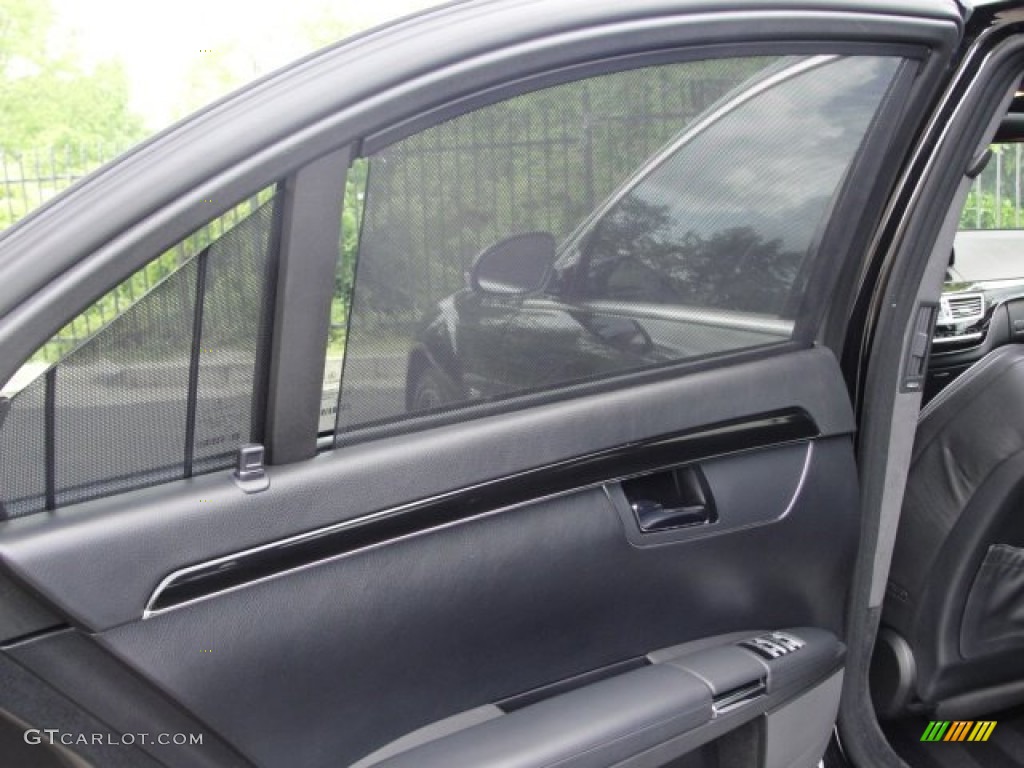 2008 S 63 AMG Sedan - Black / Black photo #33