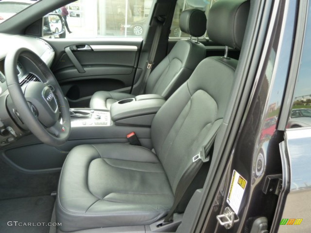 Black Interior 2011 Audi Q7 3.0 TDI quattro Photo #63190360