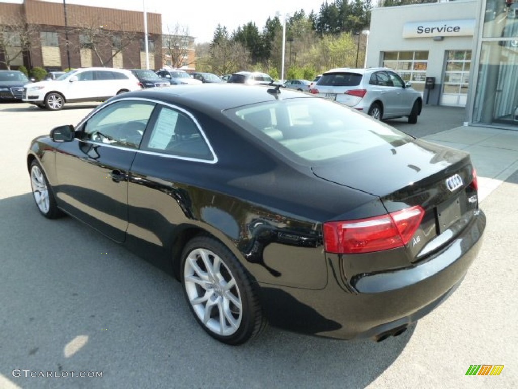 Brilliant Black 2010 Audi A5 2.0T quattro Coupe Exterior Photo #63190566