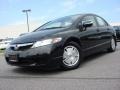 Crystal Black Pearl - Civic Hybrid Sedan Photo No. 1