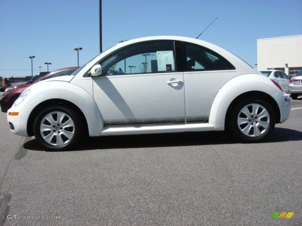 2009 New Beetle 2.5 Coupe - Candy White / Black photo #3
