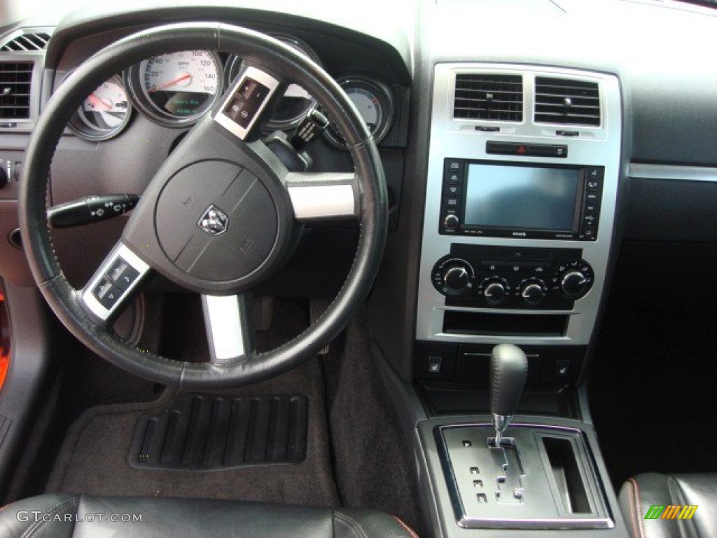 2008 Dodge Charger R/T Daytona Dark Slate Gray Dashboard Photo #63192763