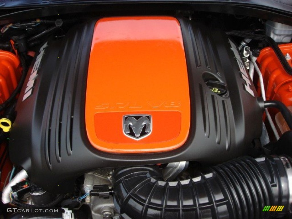 2008 Charger R/T Daytona - HEMI Orange Pearl / Dark Slate Gray photo #30