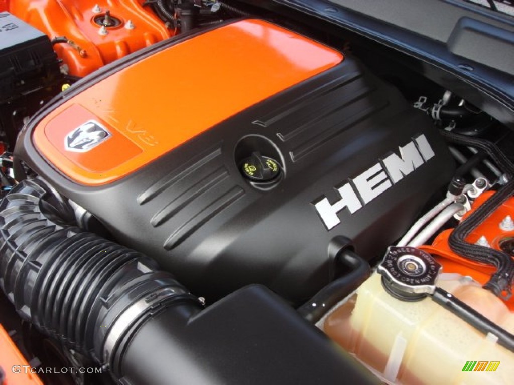 2008 Charger R/T Daytona - HEMI Orange Pearl / Dark Slate Gray photo #31