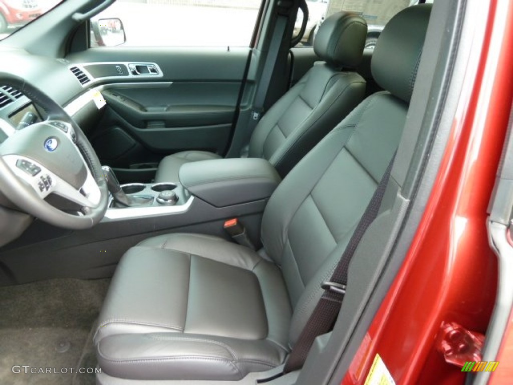 2012 Explorer XLT 4WD - Red Candy Metallic / Charcoal Black photo #8