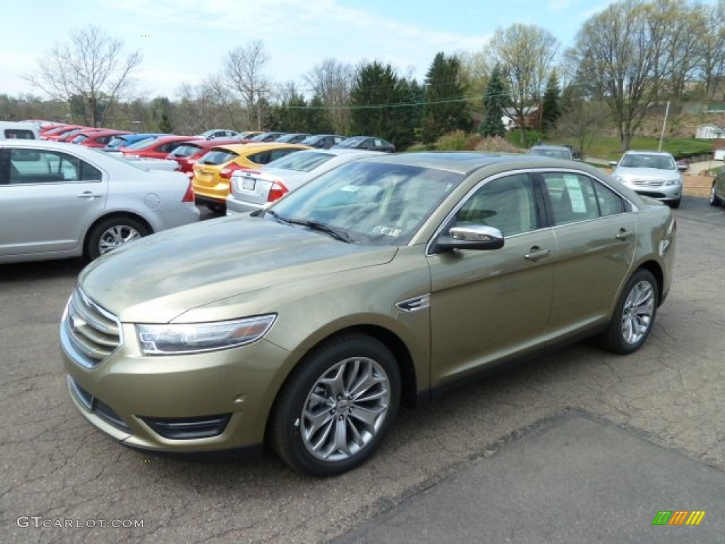 2013 Taurus Limited AWD - Ginger Ale Metallic / Dune photo #6