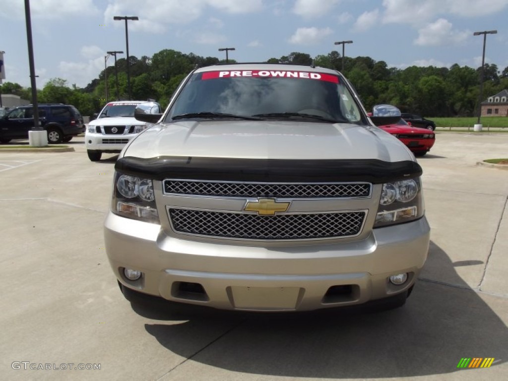 2010 Tahoe LTZ - Gold Mist Metallic / Light Cashmere/Dark Cashmere photo #7