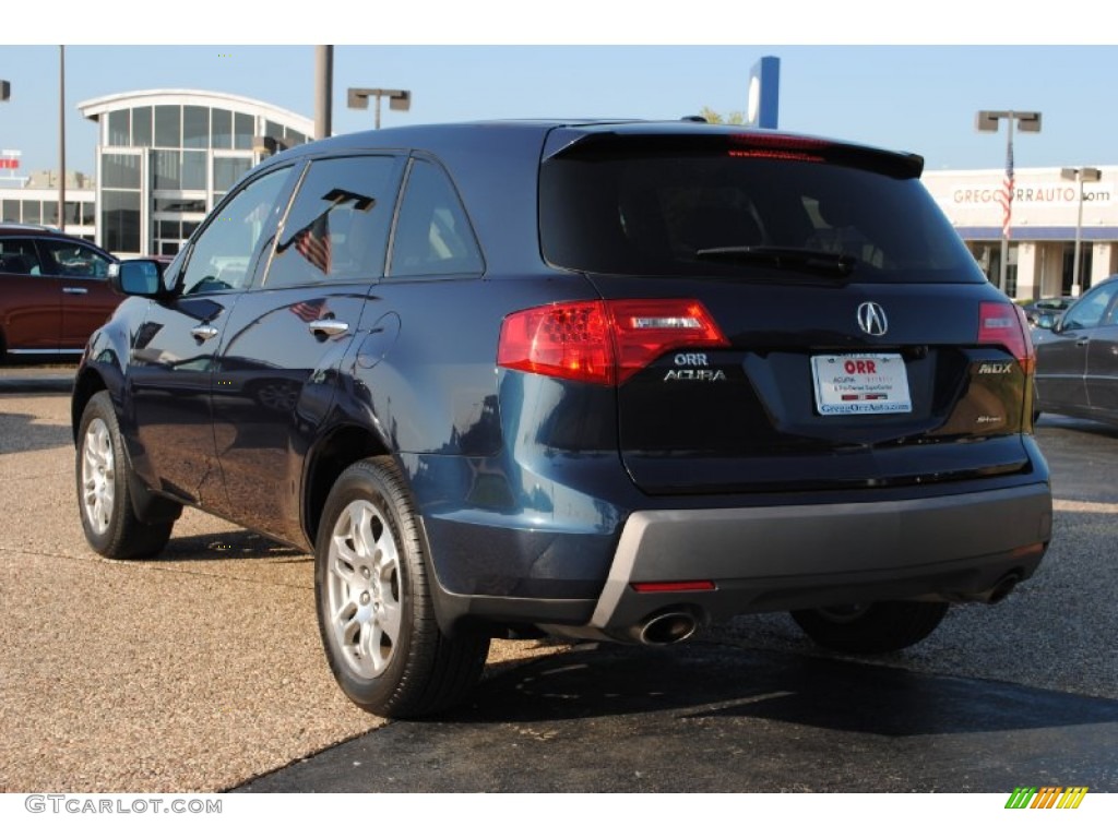 2009 MDX Technology - Bali Blue Pearl / Taupe photo #7