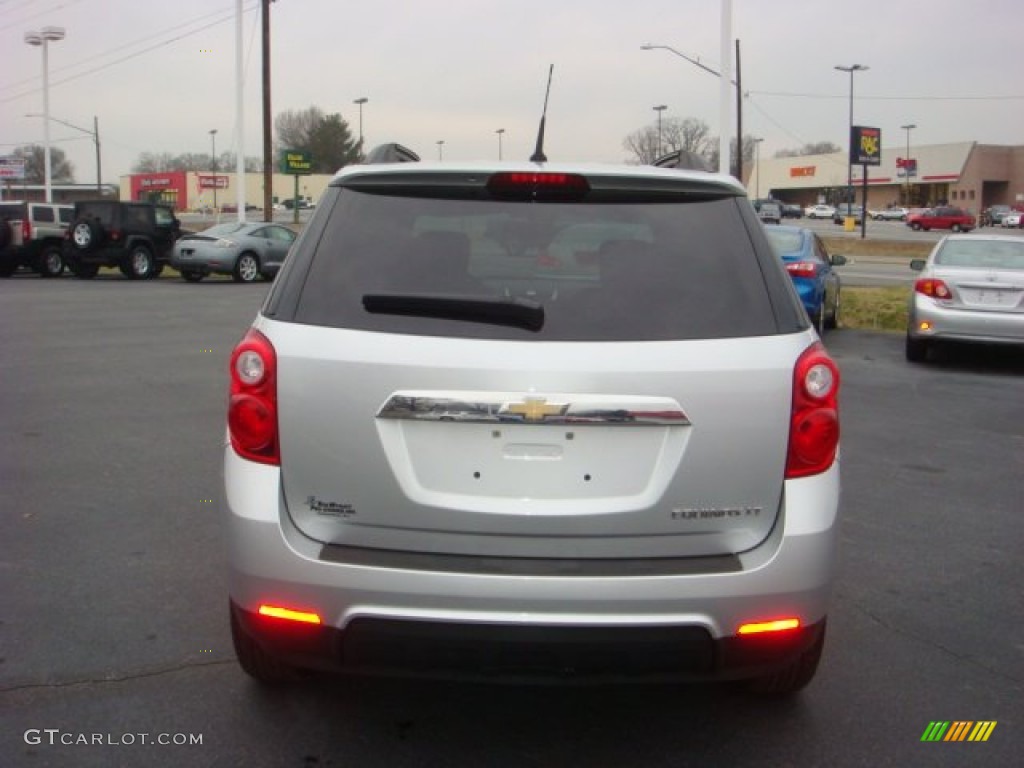 2010 Equinox LT - Silver Ice Metallic / Jet Black photo #4