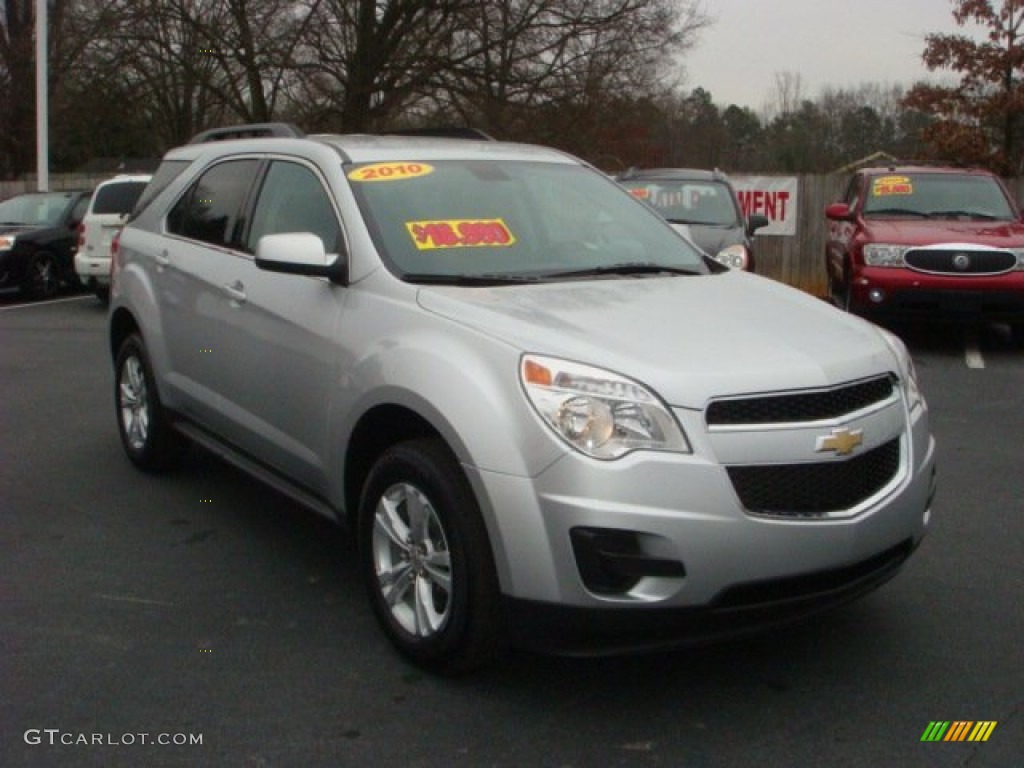 2010 Equinox LT - Silver Ice Metallic / Jet Black photo #6