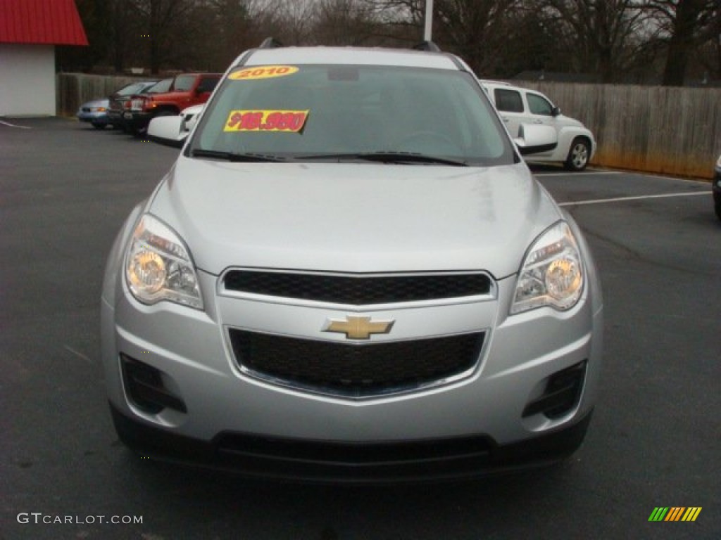 2010 Equinox LT - Silver Ice Metallic / Jet Black photo #7