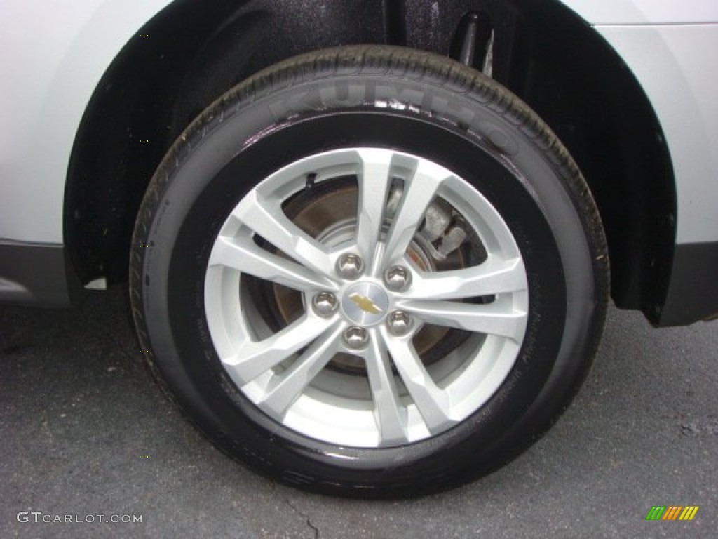 2010 Equinox LT - Silver Ice Metallic / Jet Black photo #8