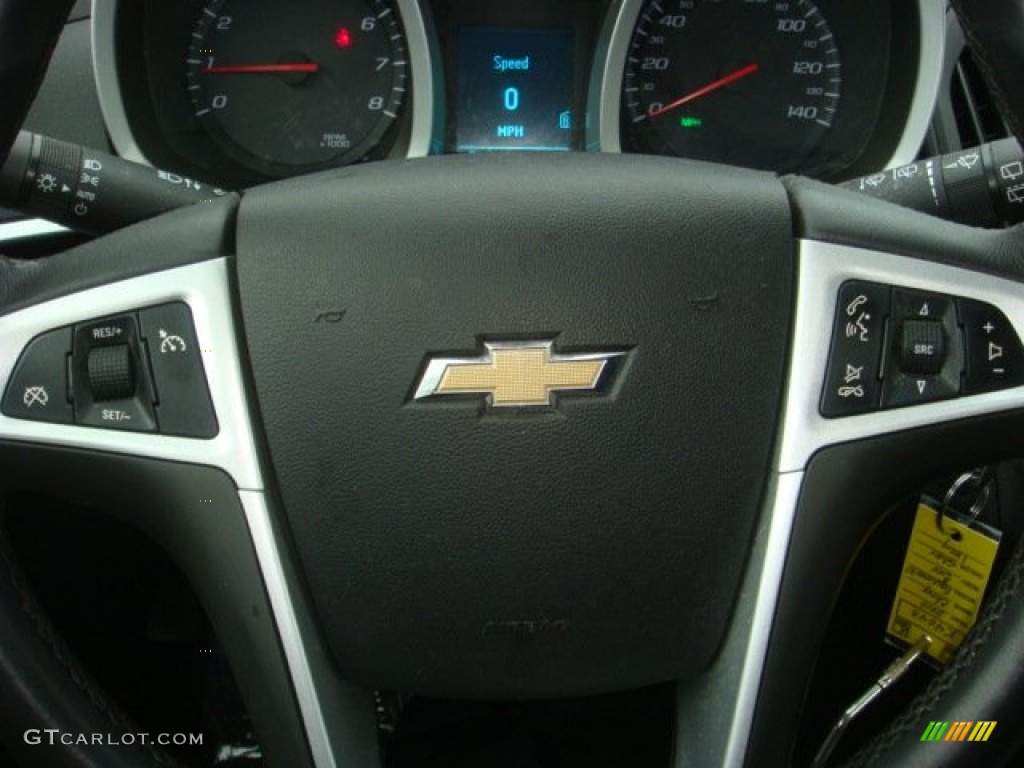 2010 Equinox LT - Silver Ice Metallic / Jet Black photo #17