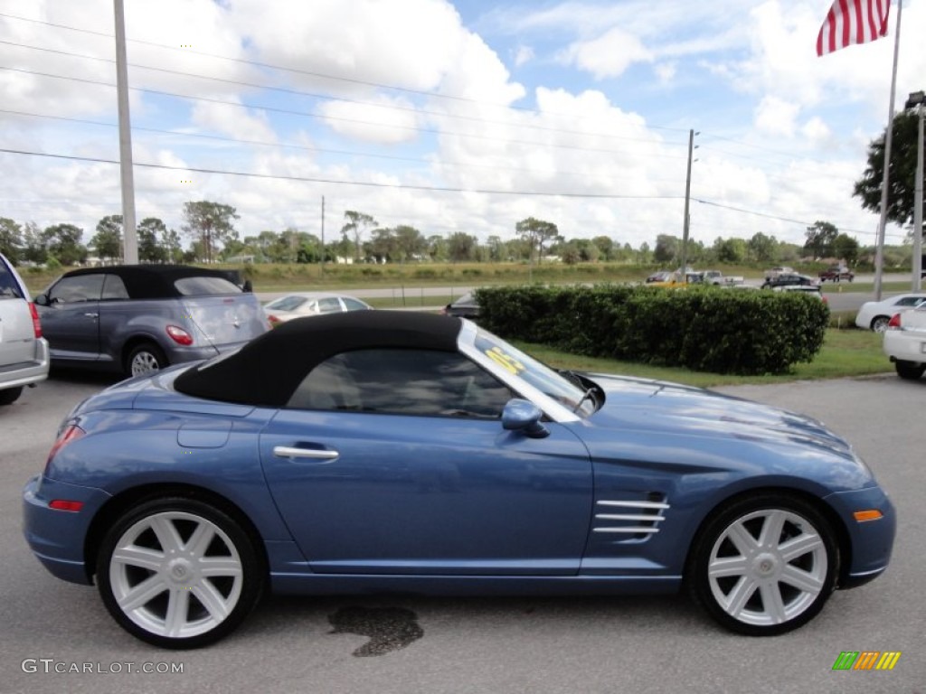 Aero Blue Pearlcoat 2005 Chrysler Crossfire Limited Roadster Exterior Photo #63196021