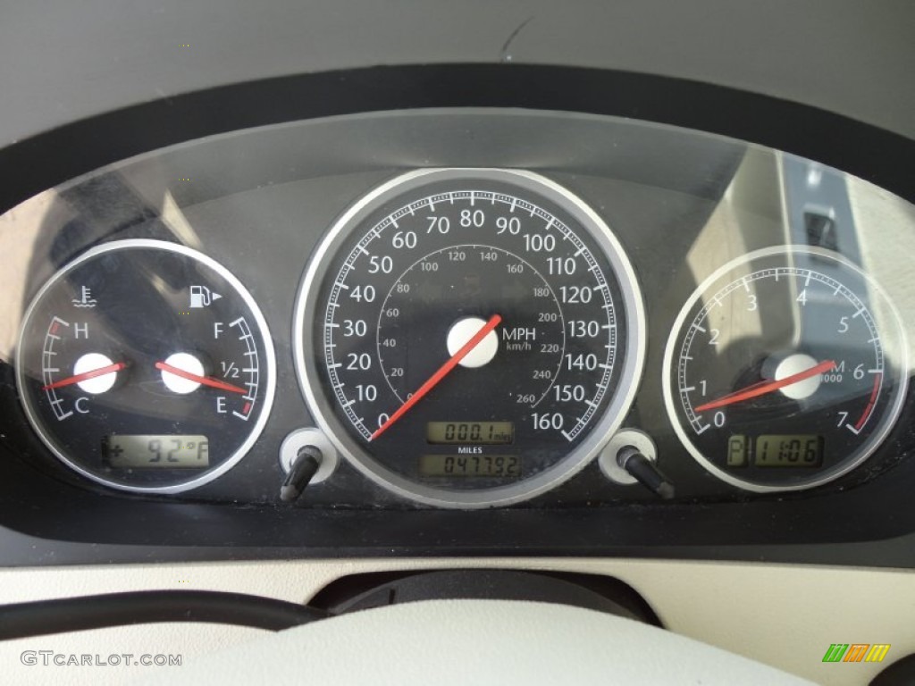2005 Chrysler Crossfire Limited Roadster Gauges Photo #63196130