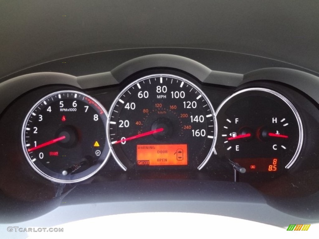 2012 Nissan Altima 3.5 SR Coupe Gauges Photo #63196430