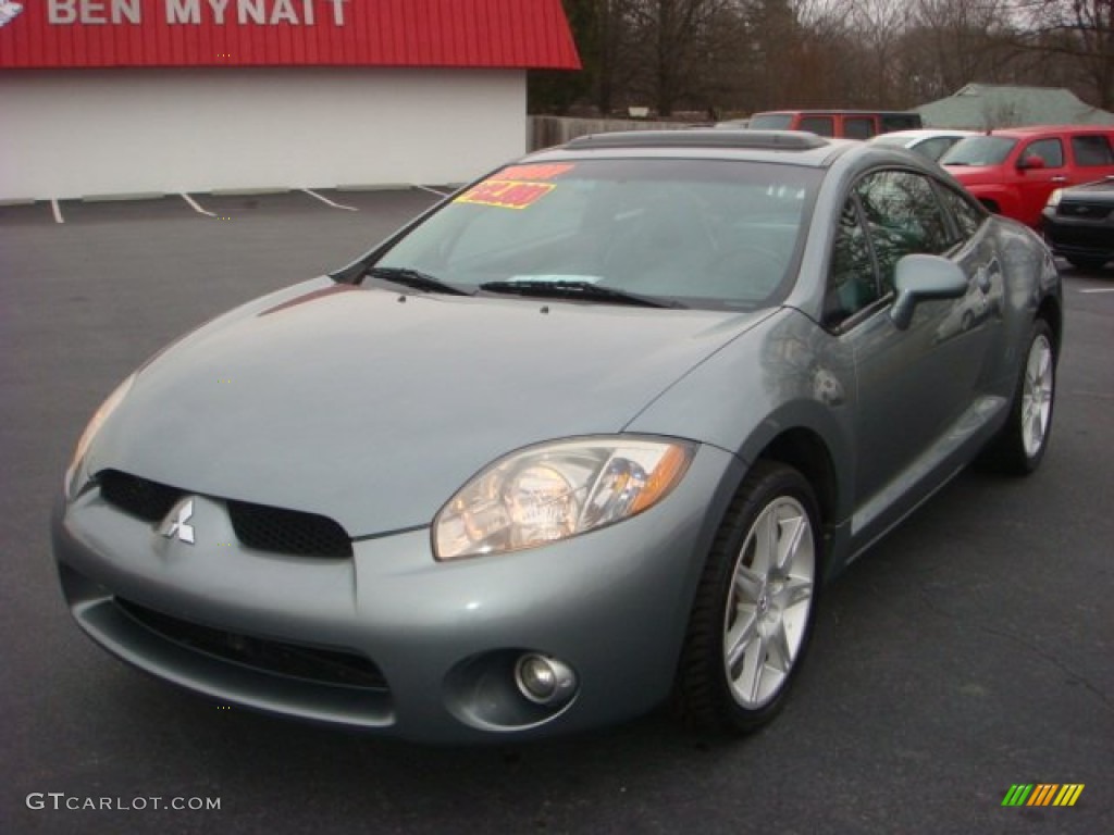 2007 Eclipse GT Coupe - Satin Meisai Gray Pearl / Medium Gray photo #1