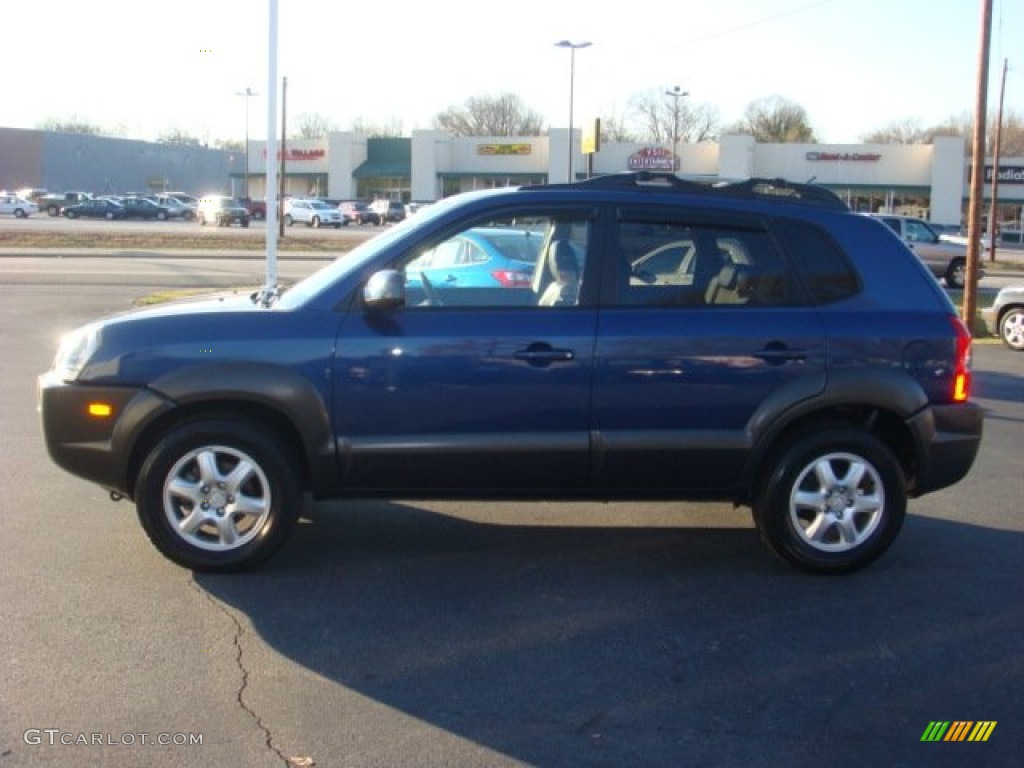 2005 Tucson GLS V6 - Nautical Blue / Gray photo #2