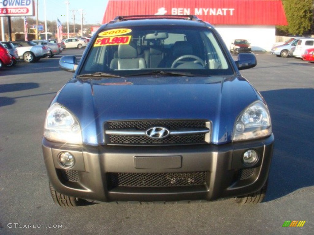 2005 Tucson GLS V6 - Nautical Blue / Gray photo #6