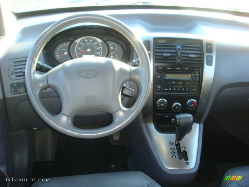 2005 Tucson GLS V6 - Nautical Blue / Gray photo #10
