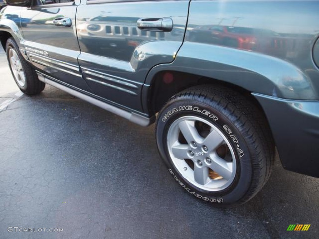 2002 Grand Cherokee Overland 4x4 - Onyx Green Pearlcoat / Dark Slate Gray/Light Slate Gray photo #4