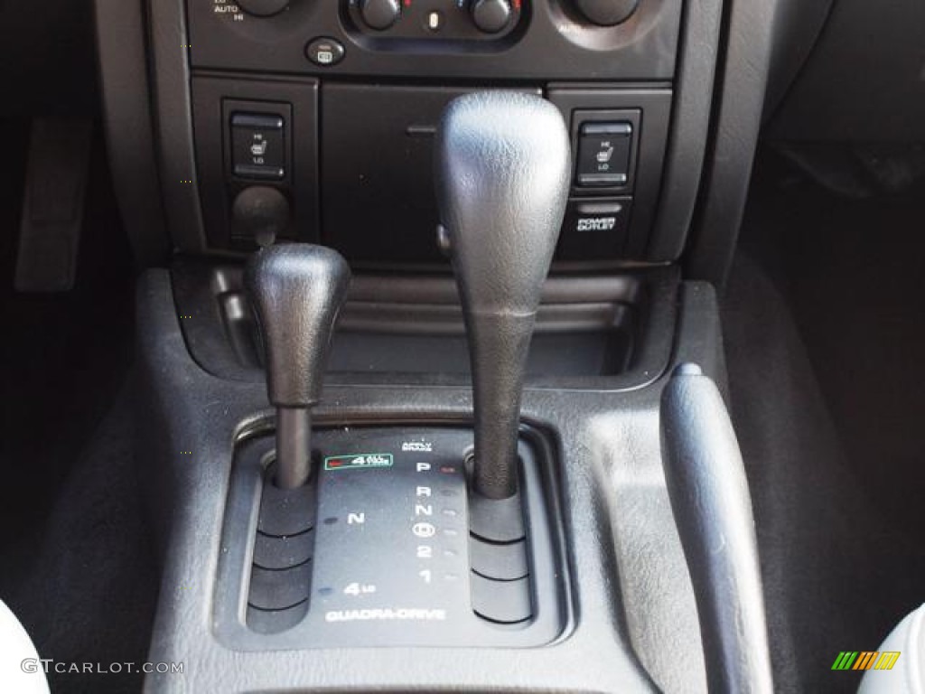 2002 Jeep Grand Cherokee Overland 4x4 Transmission Photos