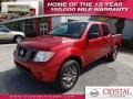 2012 Lava Red Nissan Frontier SV Sport Appearance Crew Cab  photo #1