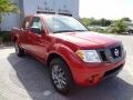 2012 Lava Red Nissan Frontier SV Sport Appearance Crew Cab  photo #10