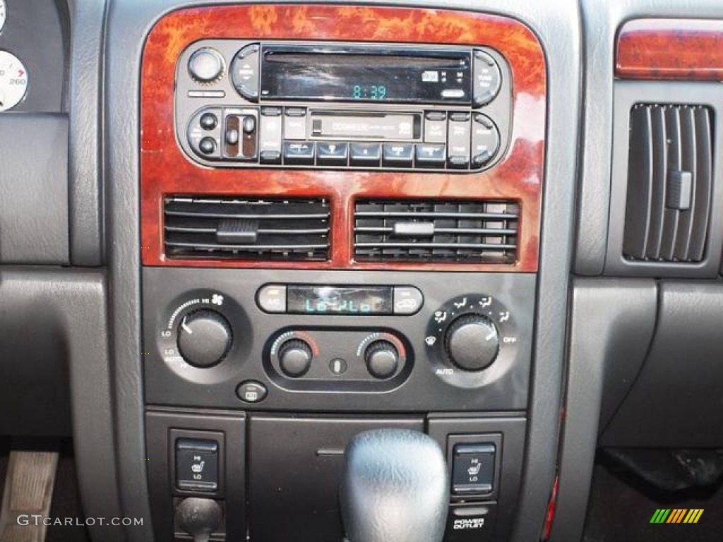 2002 Grand Cherokee Overland 4x4 - Onyx Green Pearlcoat / Dark Slate Gray/Light Slate Gray photo #12