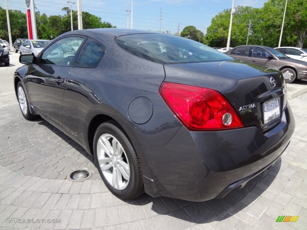 2012 Altima 2.5 S Coupe - Ocean Gray / Charcoal photo #3