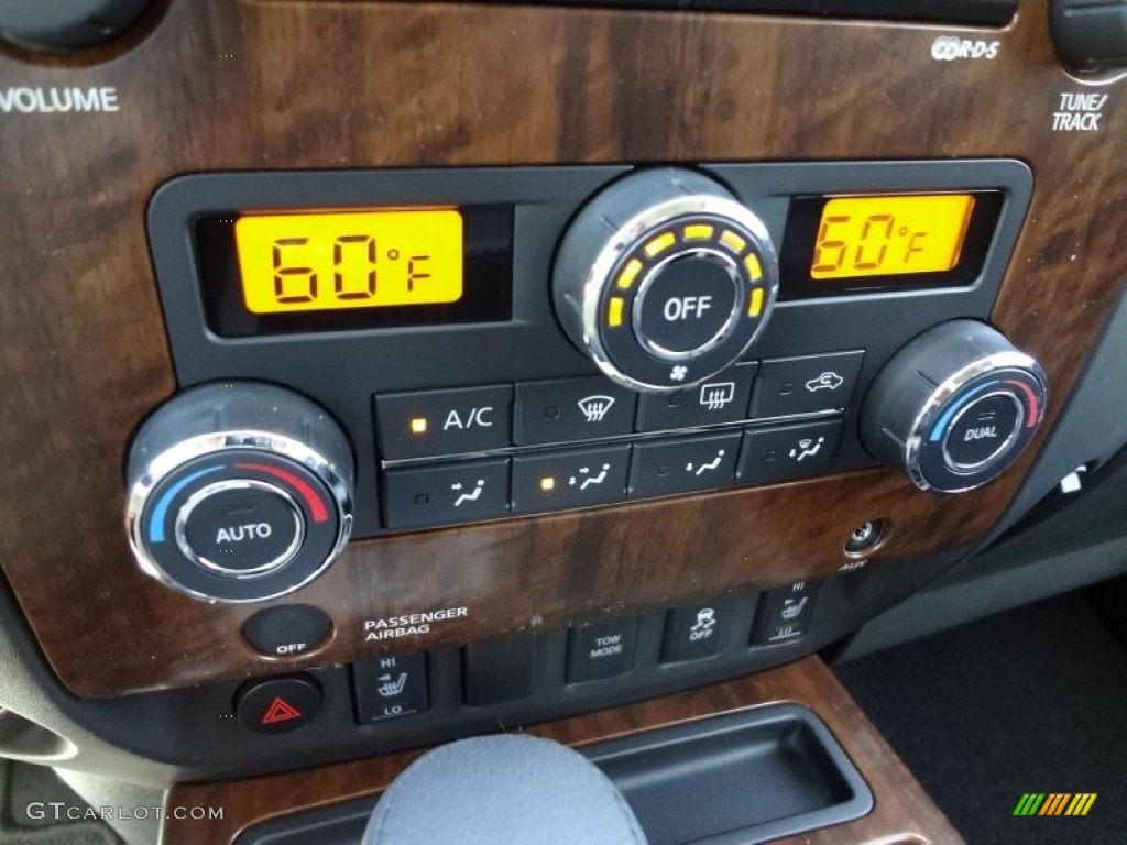 2012 Nissan Titan SL Crew Cab Controls Photo #63198061