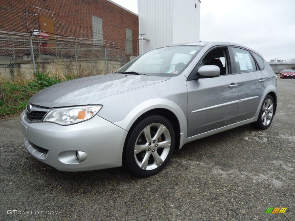 Steel Silver Metallic 2009 Subaru Impreza Outback Sport Wagon Exterior Photo #63198349