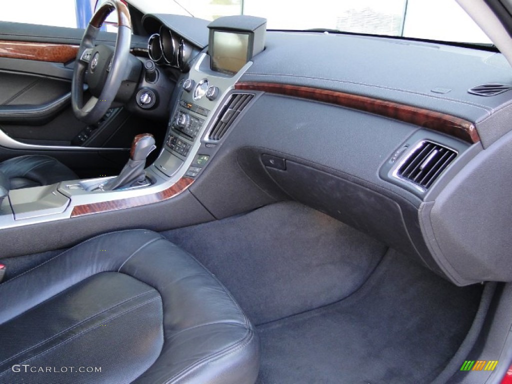 2008 Cadillac CTS 4 AWD Sedan Ebony Dashboard Photo #63198487
