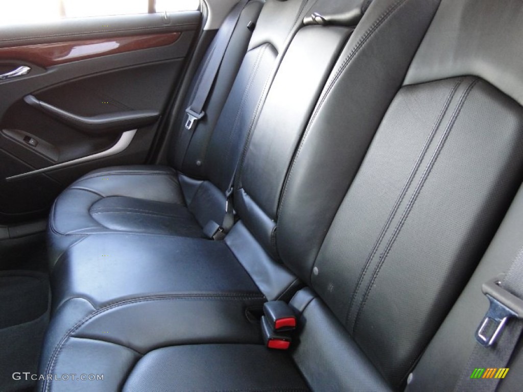 Ebony Interior 2008 Cadillac CTS 4 AWD Sedan Photo #63198512