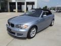 2008 Blue Water Metallic BMW 1 Series 128i Convertible  photo #1