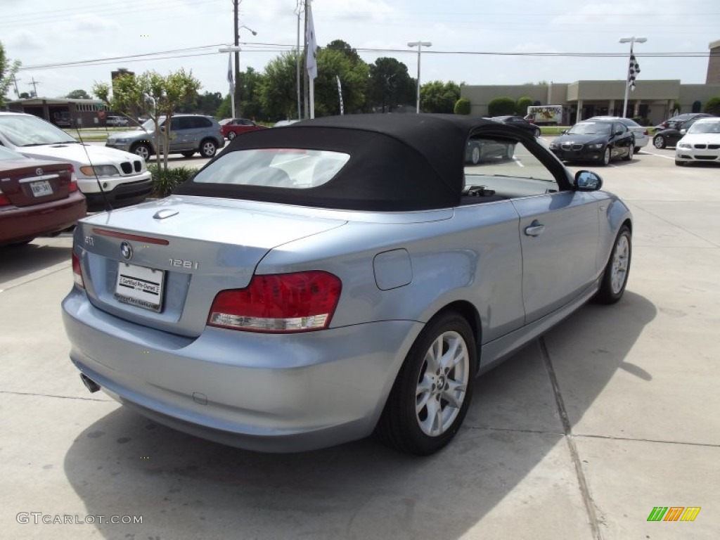 2008 1 Series 128i Convertible - Blue Water Metallic / Taupe photo #3
