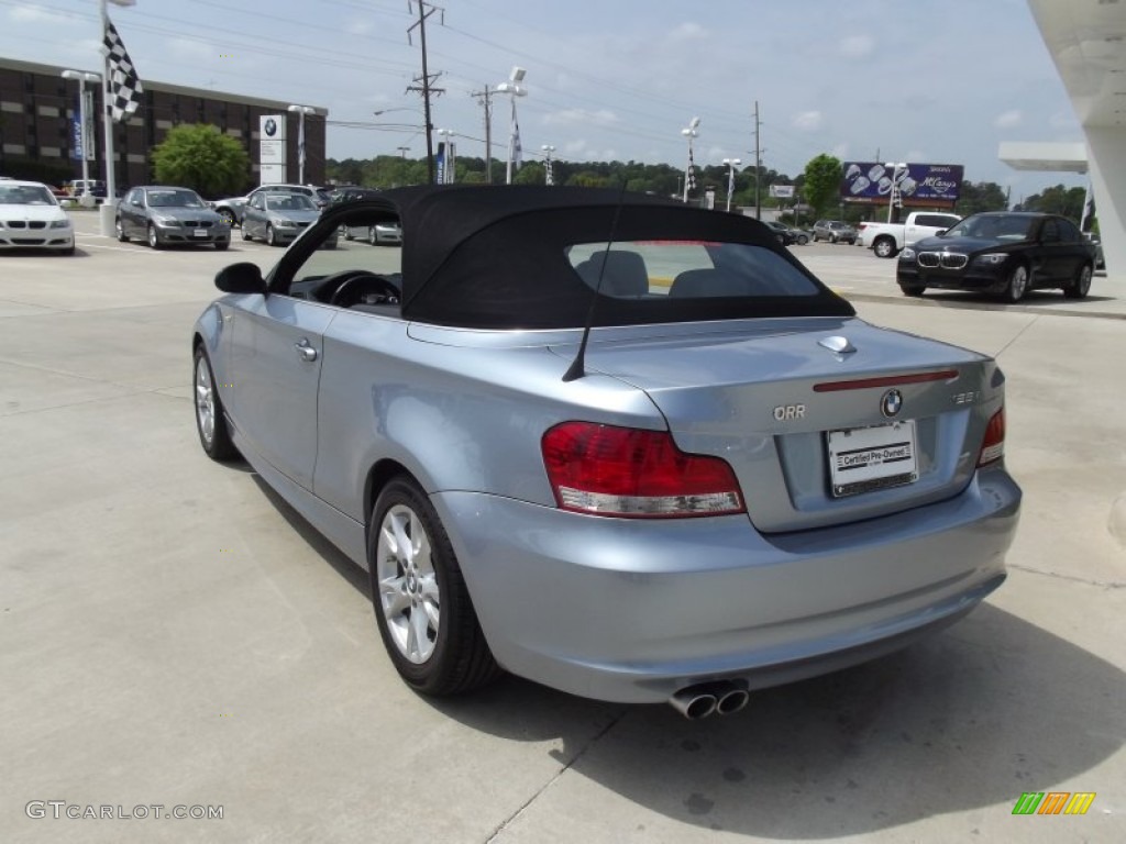 2008 1 Series 128i Convertible - Blue Water Metallic / Taupe photo #4