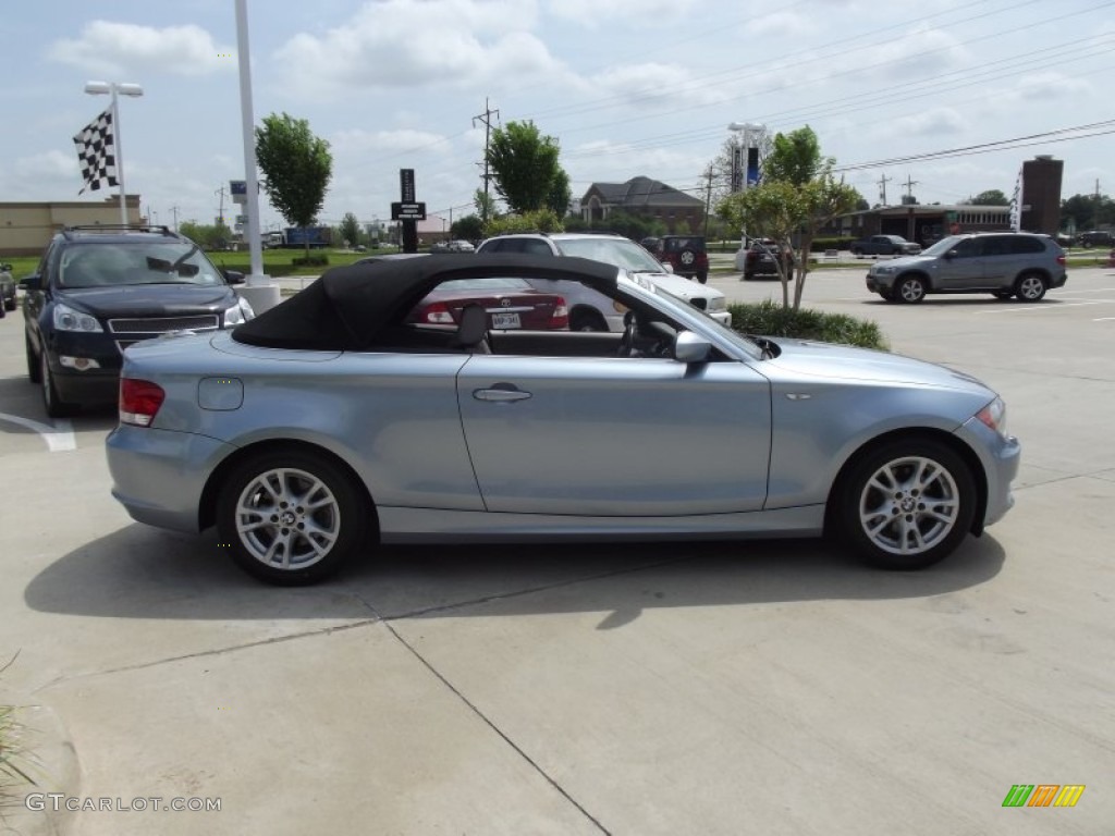 2008 1 Series 128i Convertible - Blue Water Metallic / Taupe photo #6