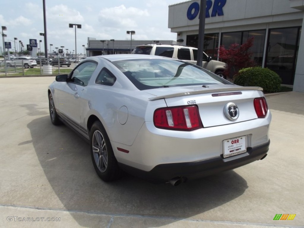 2011 Mustang V6 Premium Coupe - Ingot Silver Metallic / Stone photo #4