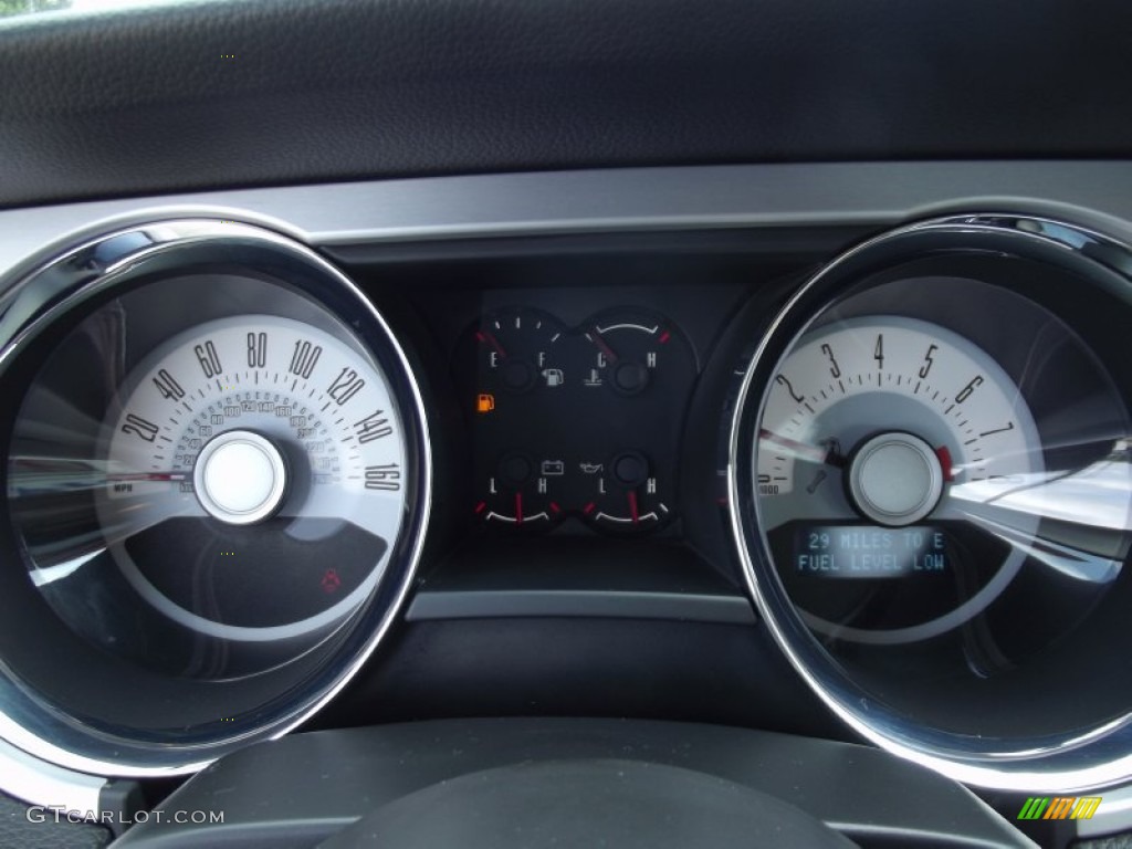 2011 Ford Mustang V6 Premium Coupe Gauges Photo #63199909